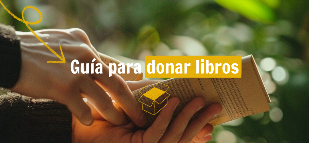 Cómo donar tus libros usados: guía rápida, fácil y solidaria.