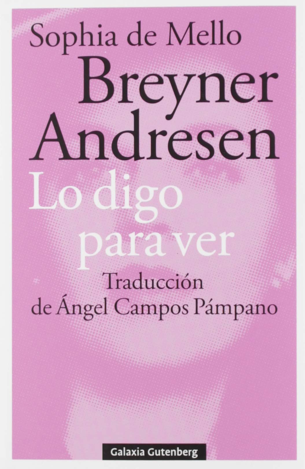 Lo digo para ver (POESÍA)