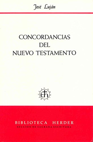 Concordancias del Nuevo Testamento (Biblioteca Herder)