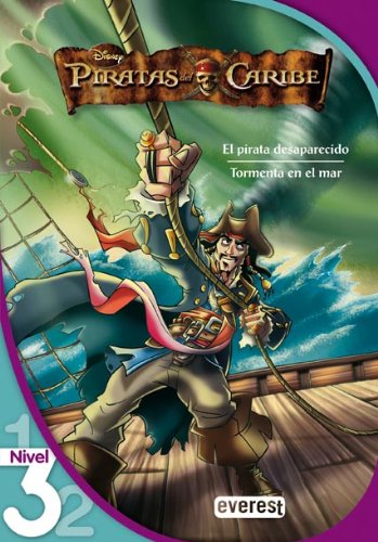 Piratas del Caribe 1. El pirata desaparecido. Tormenta en el mar. Lectura Nivel 3 (Leo con Disney)