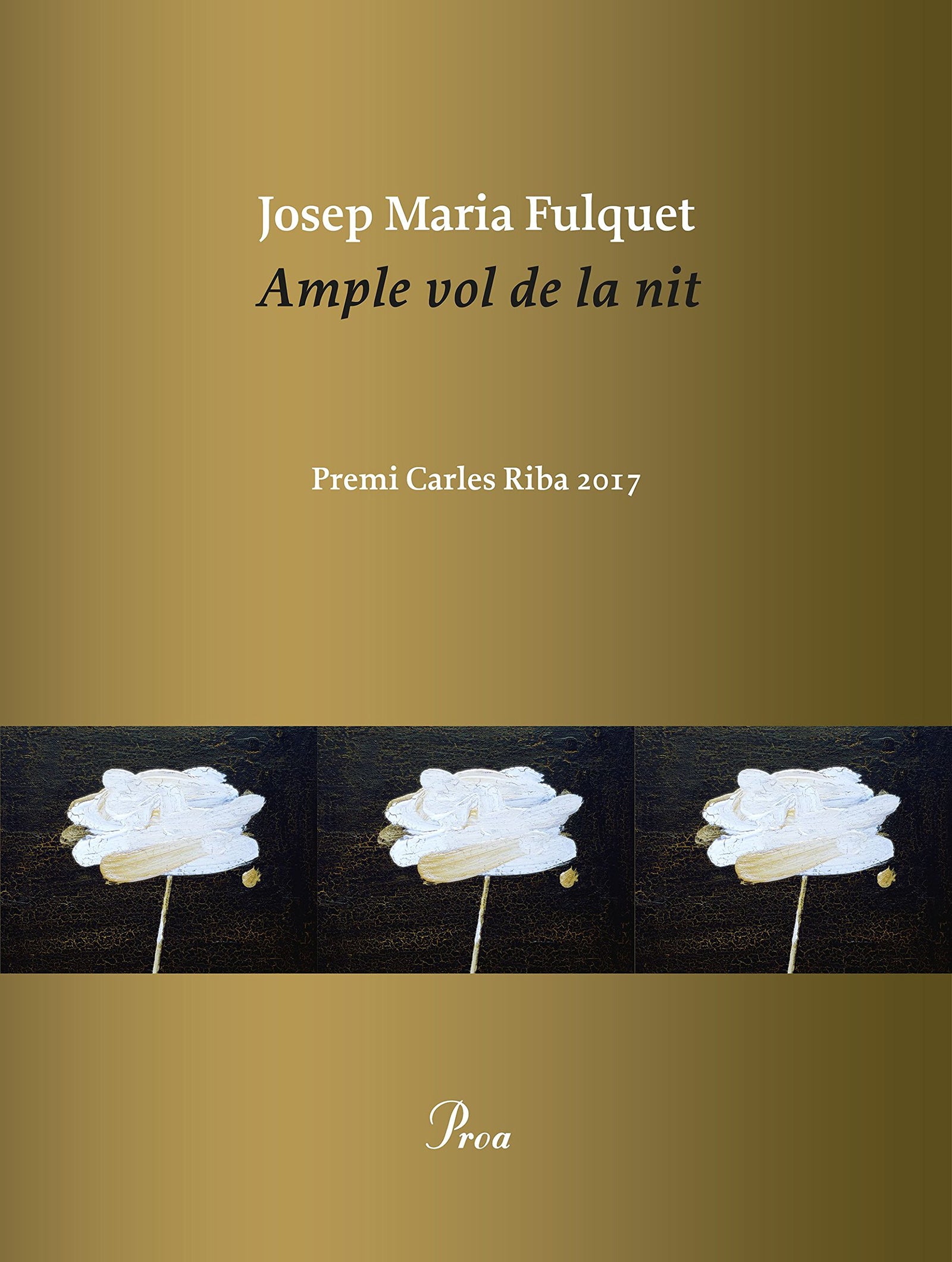 Ample vol de la nit: Premi Carles Riba 2017 (OSSA MENOR)