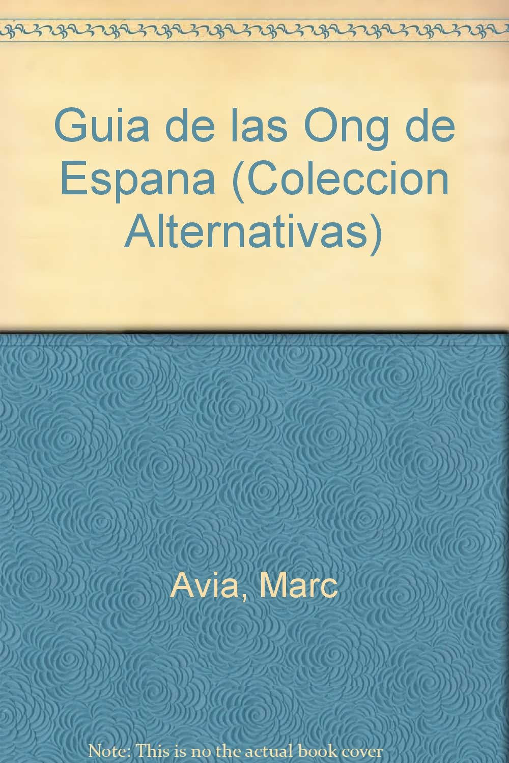 Guia de ongs (Coleccion Alternativas)