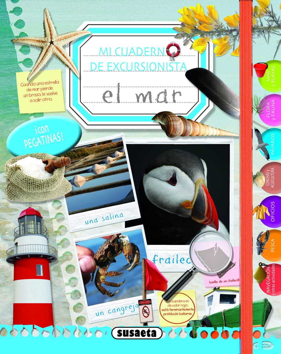 Mi cuaderno de excursionista el mar