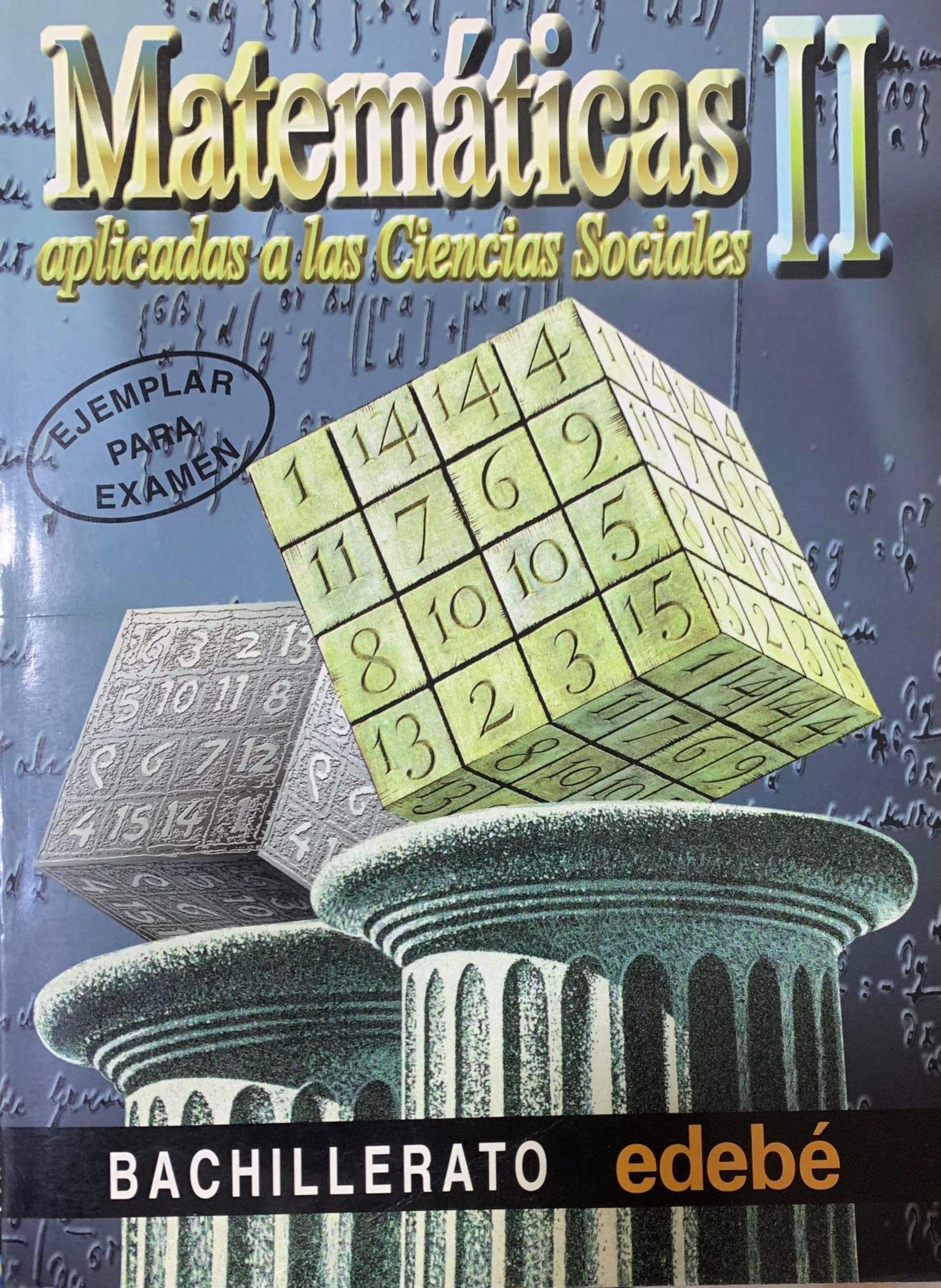 Matematicas aplicadas a las ciencias sociales II bachillerato