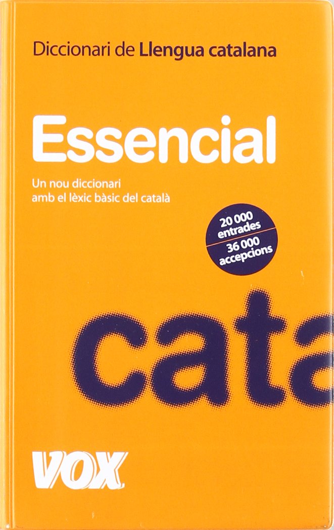 Diccionari Essencial de Llengua Catalana (Vox - Lengua Catalana - Diccionarios Generales)