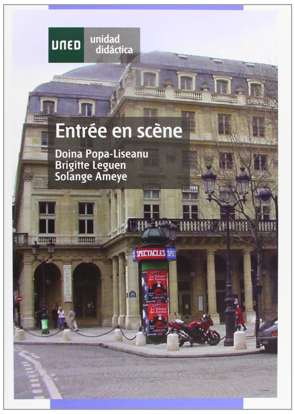 Entrée en scène : deuxième partie de répétition genérale