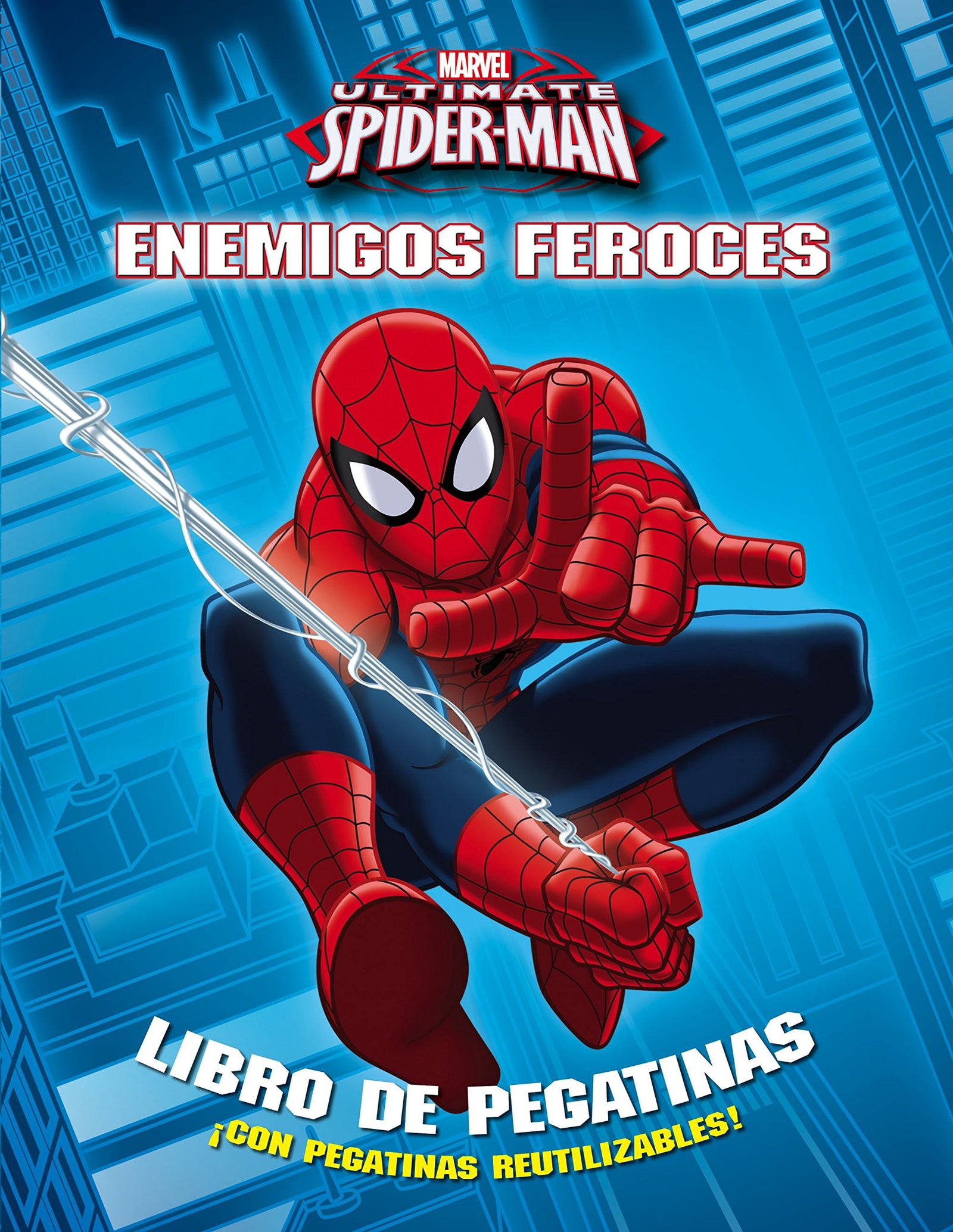 Spider-man. Enemigos feroces: Libro de pegatinas
