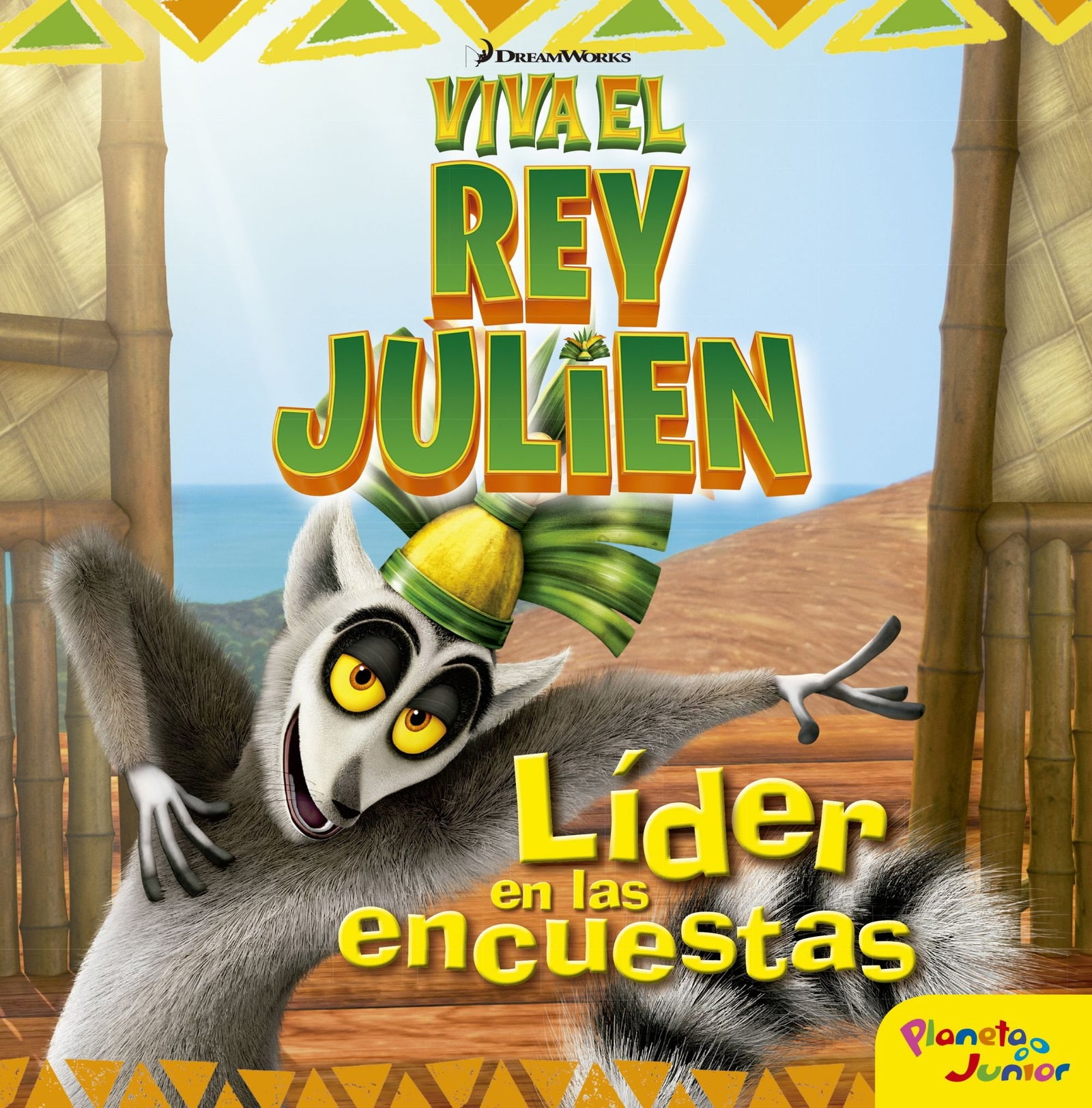 Viva el rey Julien. Líder en las encuestas: Cuento (Dreamworks. Rey Julien)