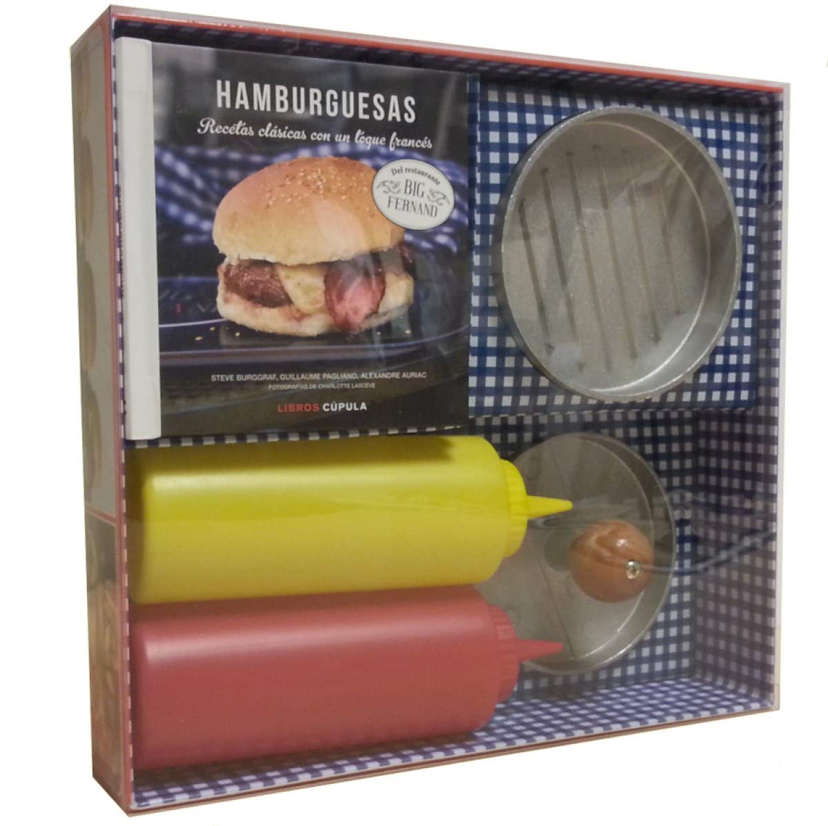 Kit Hamburguesas: Recetas clásicas con un toque francés (Kits Cúpula)