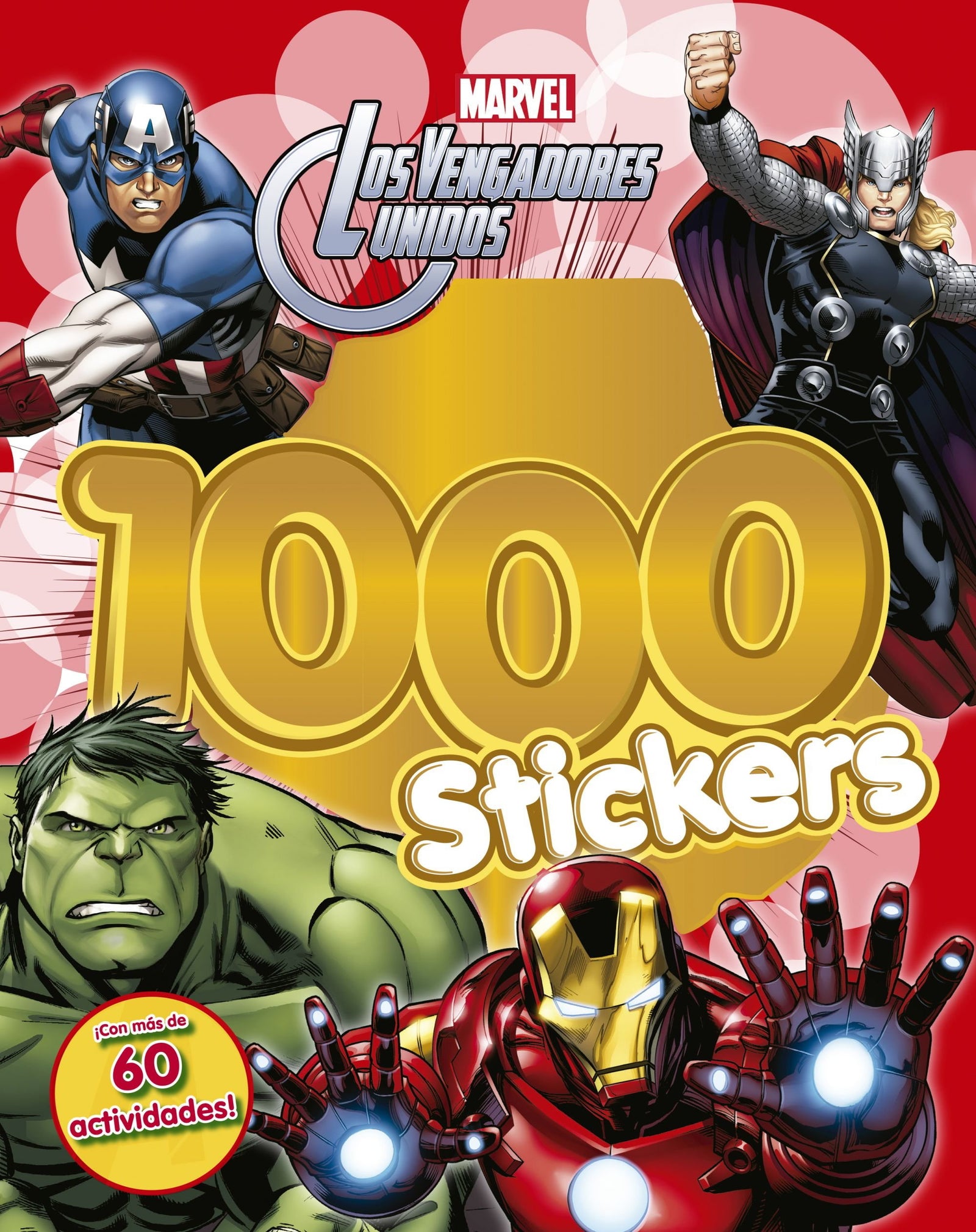 Los Vengadores. 1.000 Stickers: Libro de actividades con 1.000 pegatinas (Marvel. Los Vengadores)
