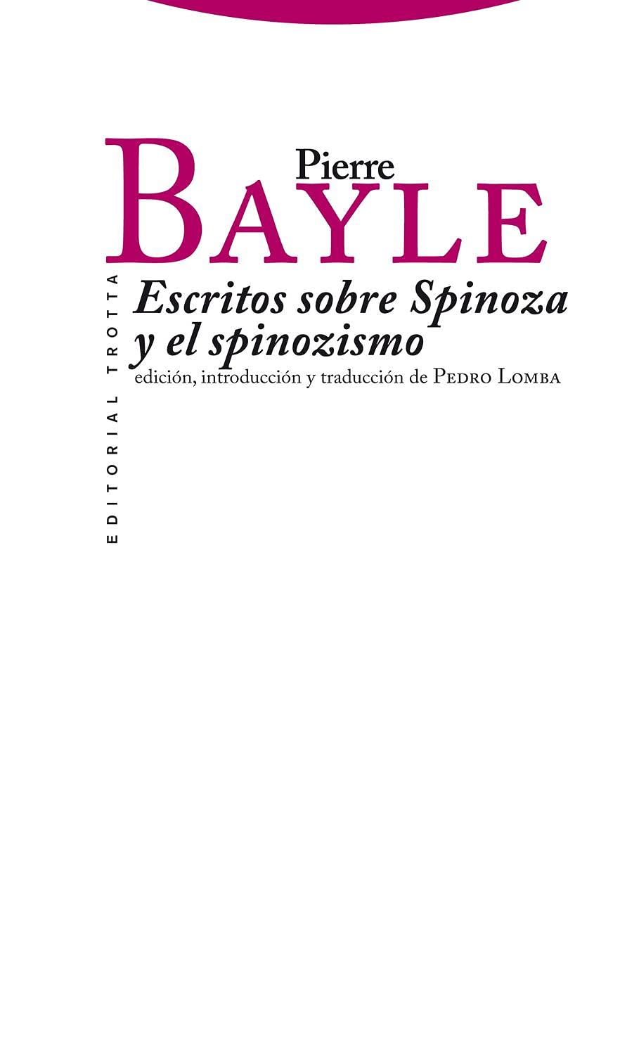 Escritos Sobre Spinoza Y El Spinozismo (Clásicos de la Cultura)