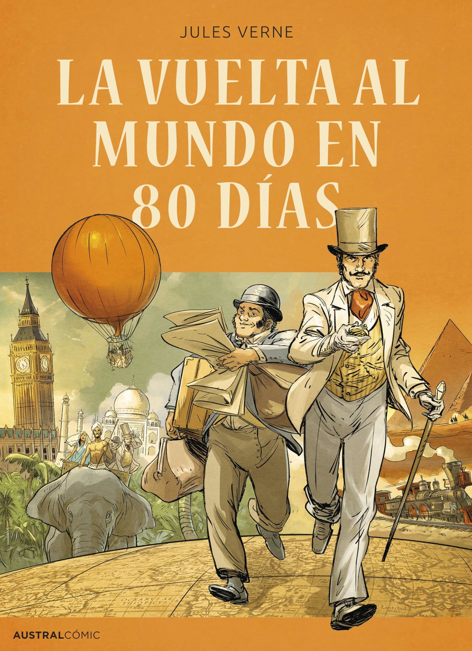 La vuelta al mundo en 80 días (cómic) (Austral Cómic)