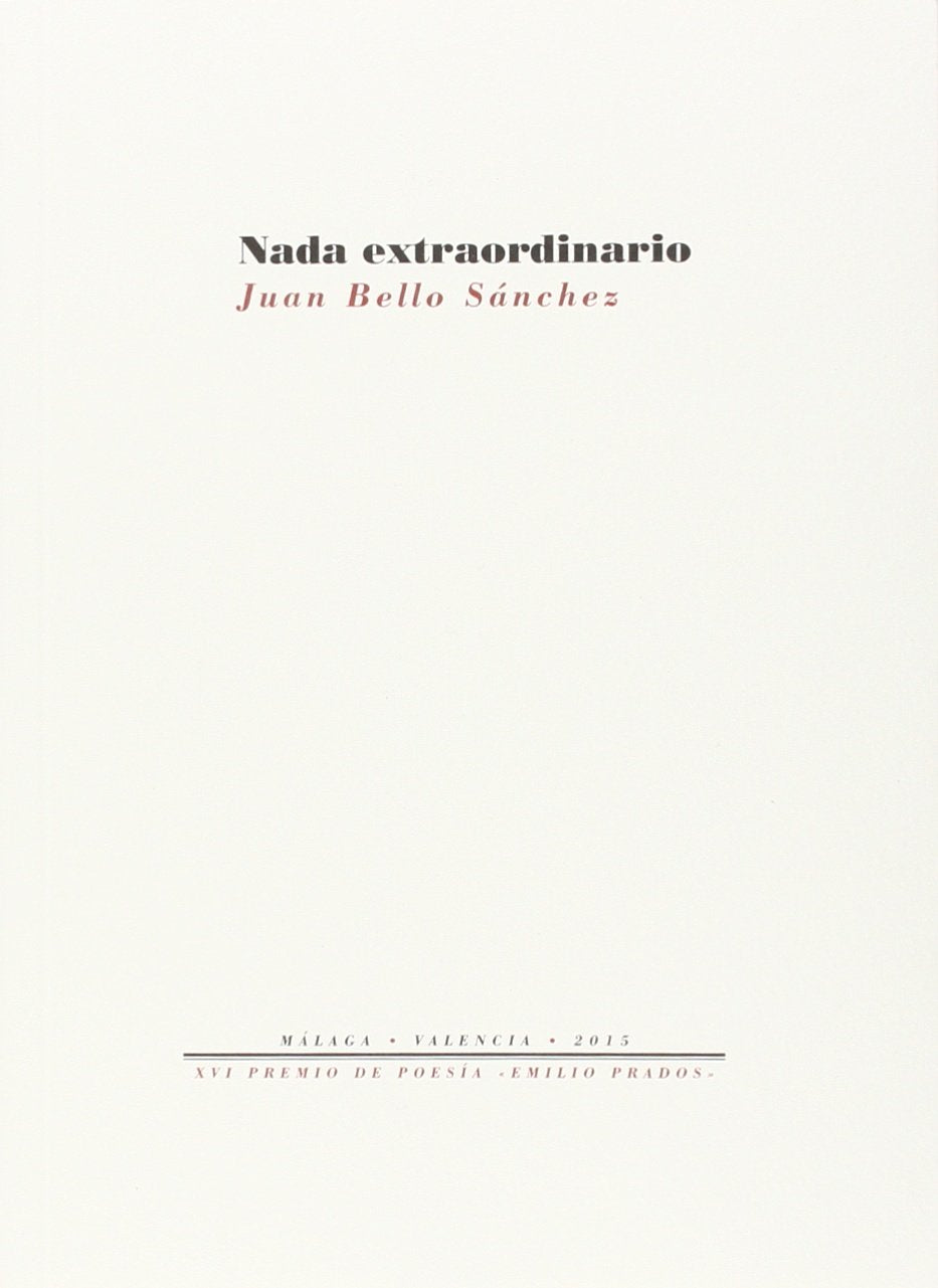 Nada extraordinario: 1368 (Fuera de colección)