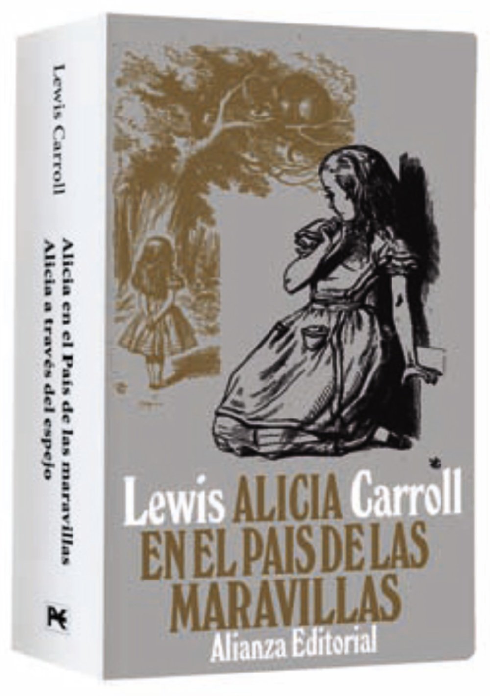 Estuche - Lewis Carroll: Alicia en el País de las Maravillas - Alicia a través del espejo (El Libro De Bolsillo - Estuches)