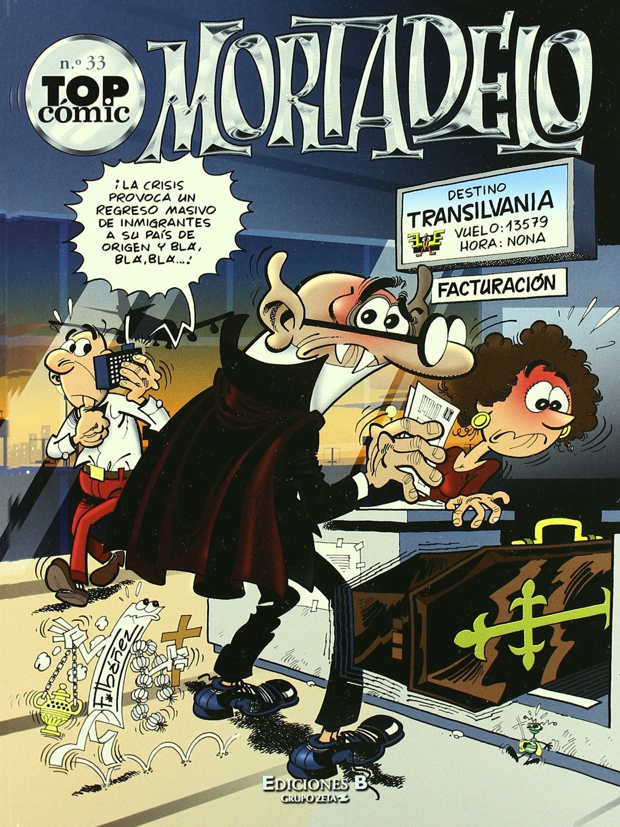 ¡Venganza cincuentona! | La gente de Vicente (Top Cómic Mortadelo 33) (Bruguera Clásica)