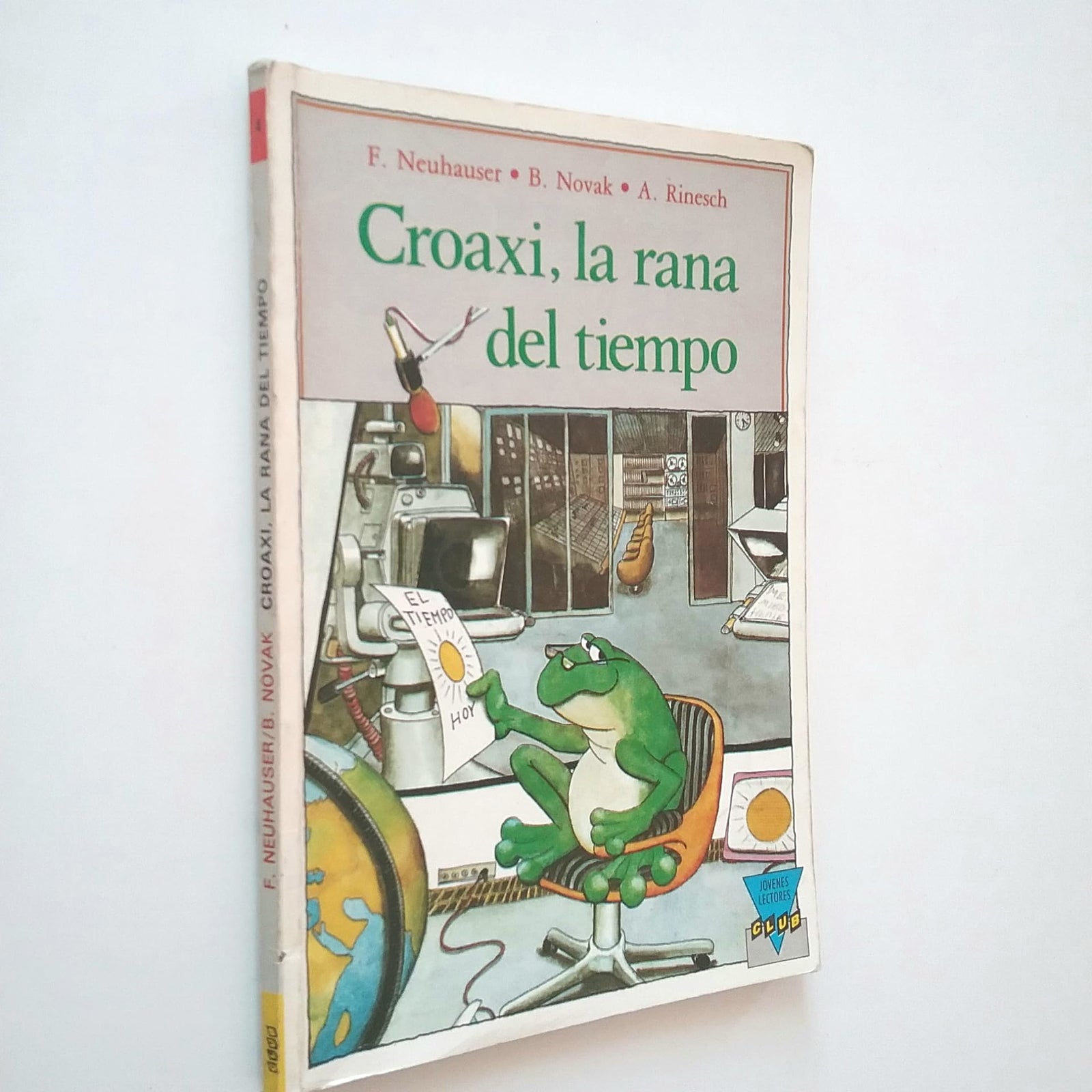 Croaxi, la rana del tiempo