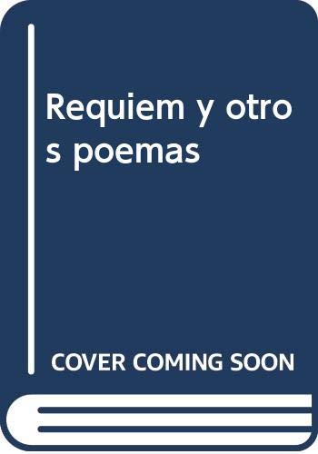 Requiem Y Otros Poemas (Rapto De Europa)