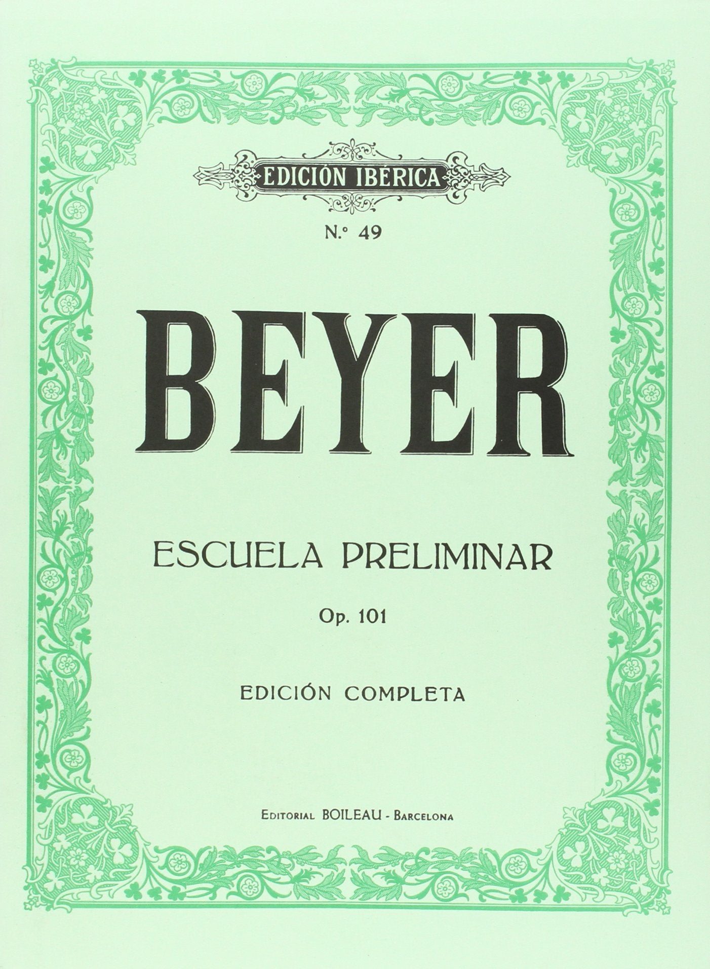 Escuela preliminar Op.101