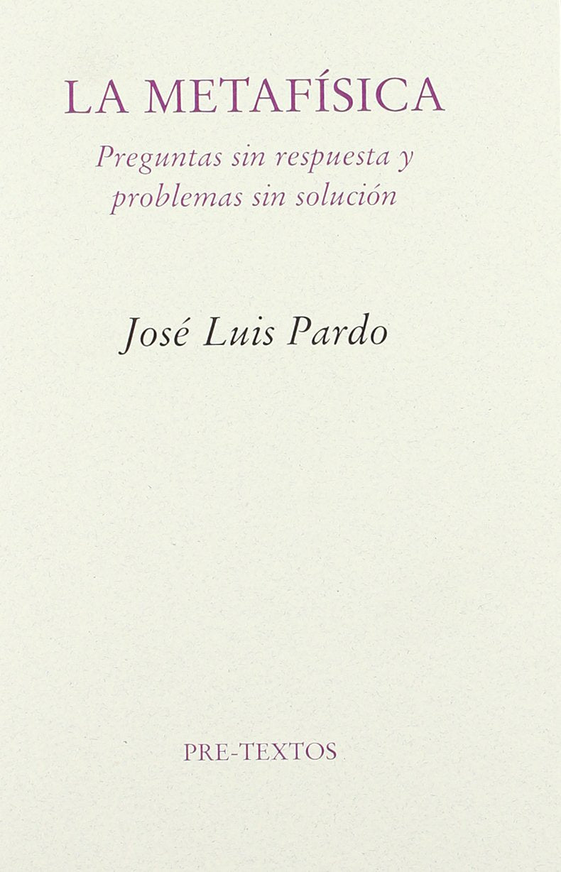 METAFISICA,LA (SIN COLECCION)