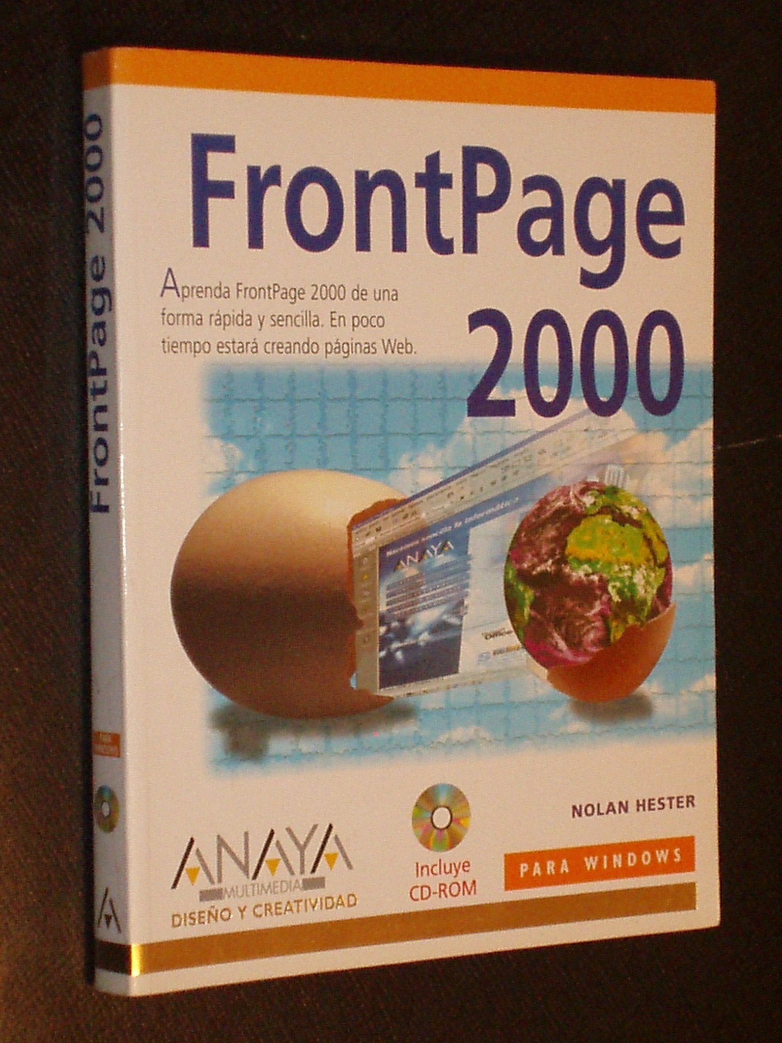 Frontpage 2000.Para Windows.Incluye Cd-Rom