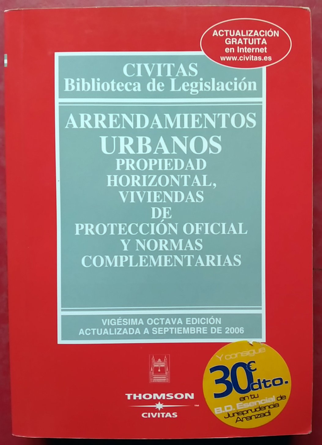 (28ªed) arrendamientos urbanos (Biblioteca Legislacion 2006)