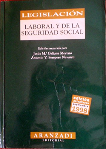 Legislacion laboral y de la seguridad social, 1998
