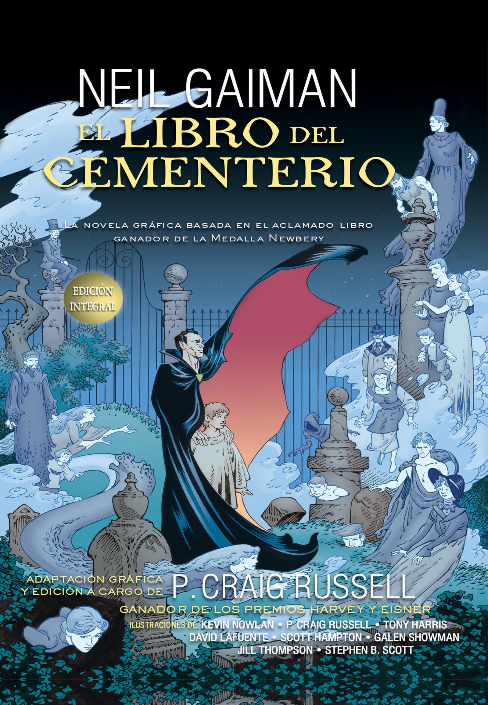 El libro del cementerio: Edición integral de la novela gráfica basada en el aclamado libro ganador de la medalla Newbery (Cómic | Novela gráfica)