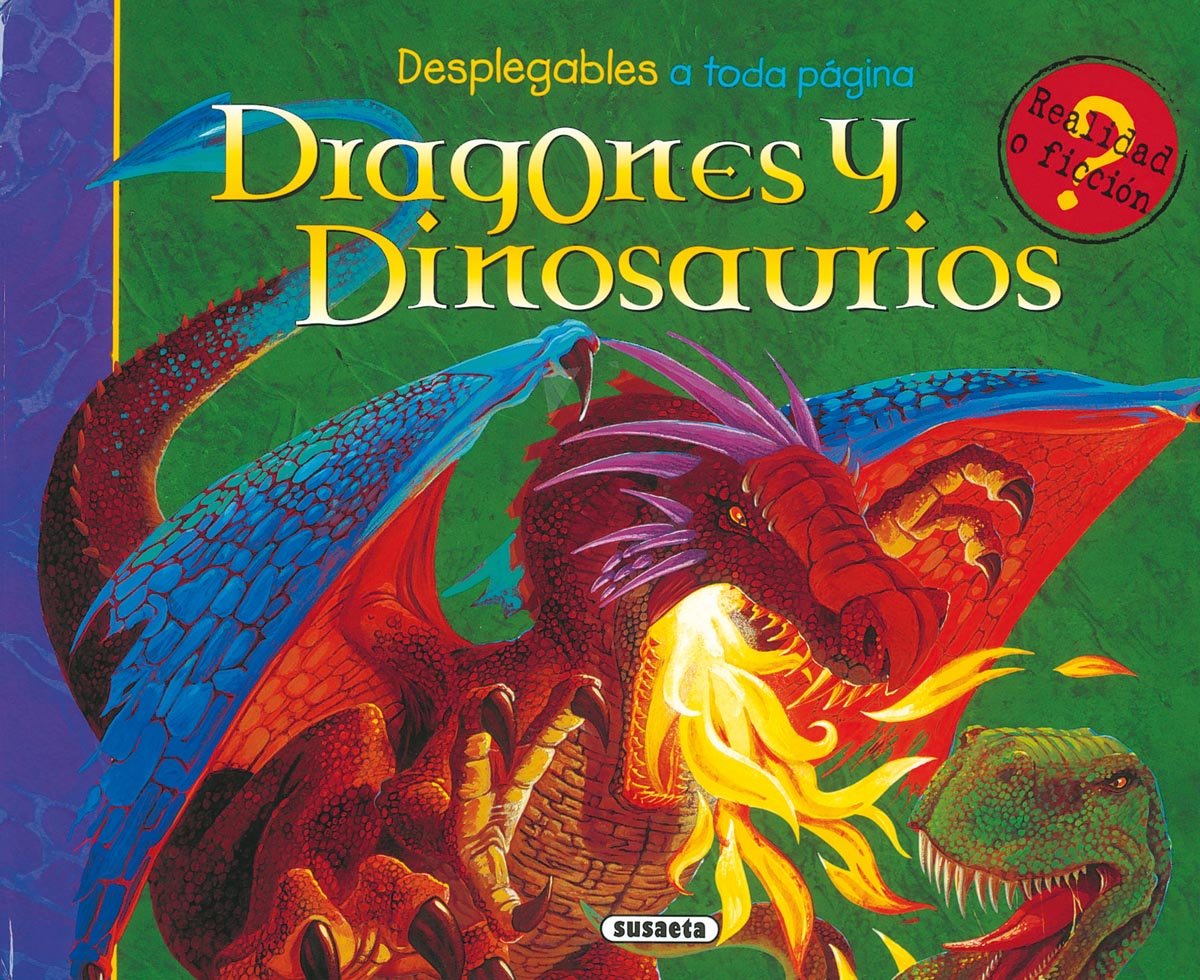Dragones y dinosaurios (Desplegables a toda página)