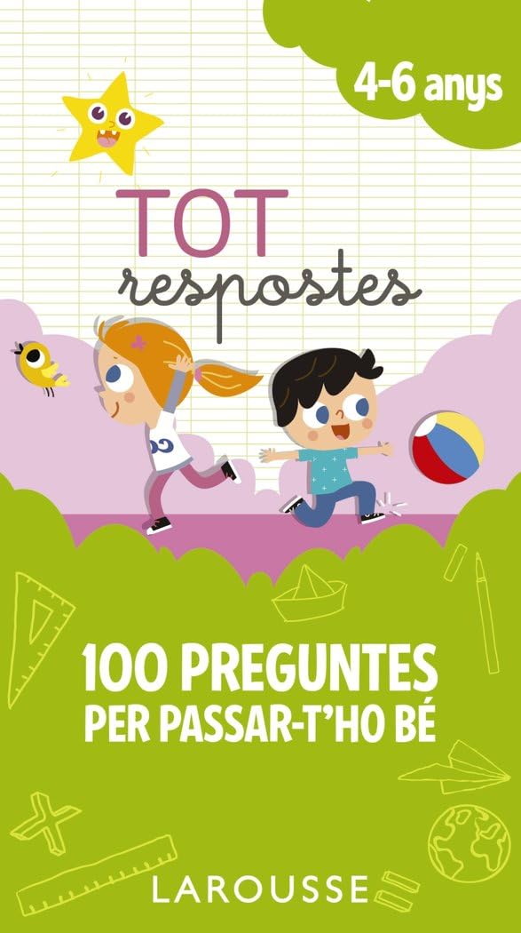 Tot respostes.100 preguntes per passar-t'ho bé (LAROUSSE - Infantil / Juvenil - Catalán - A partir de 5/6 años)