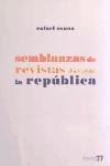 Semblazas de revistas durante la República