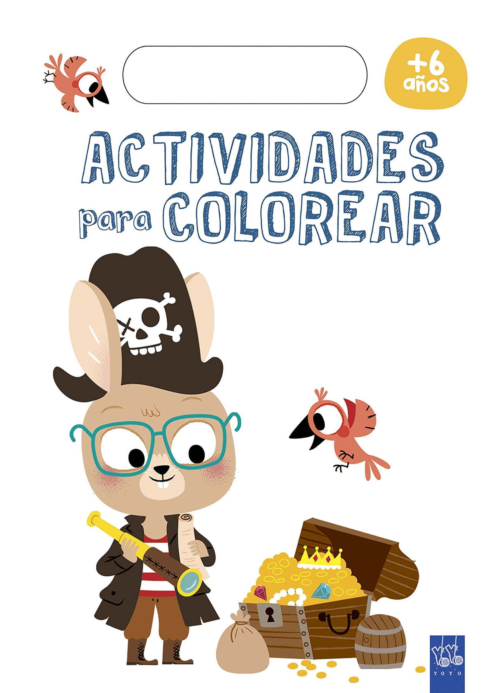Actividades para colorear +6 (En relieve)