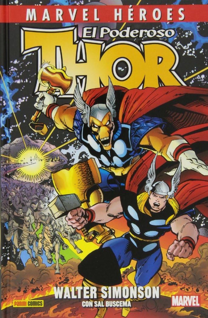 Marvel héroes. el poderoso thor. walter simonson con sal buscema 1