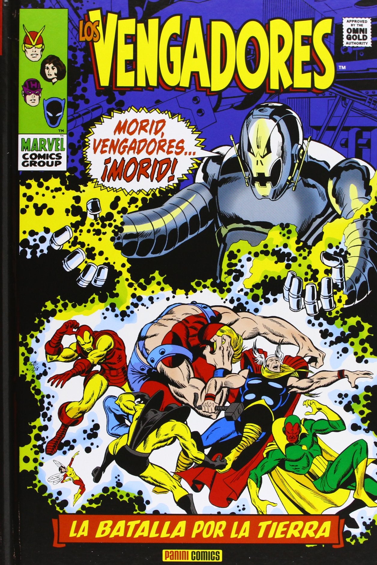 Marvel gold: los vengadores. la batalla por la tierra