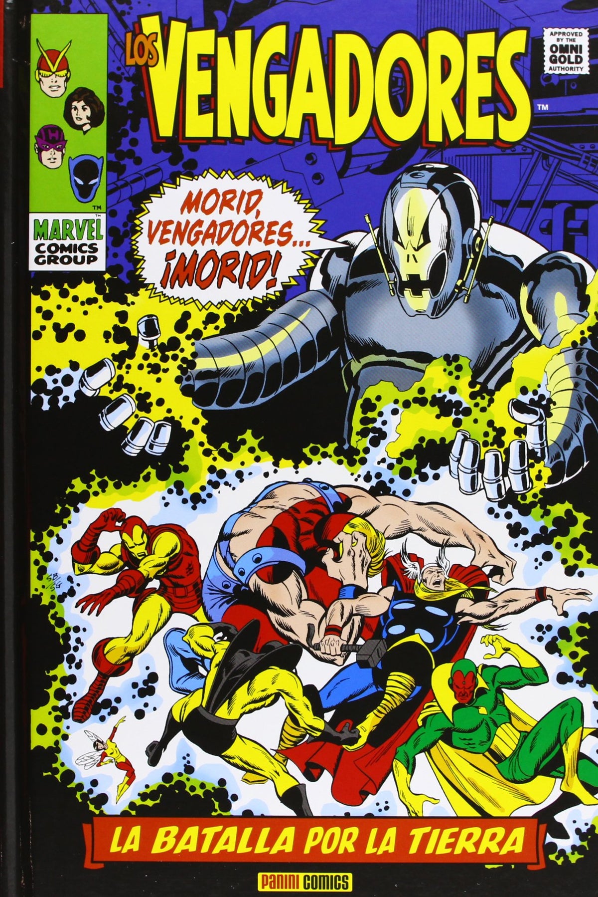 Marvel gold: los vengadores. la batalla por la tierra