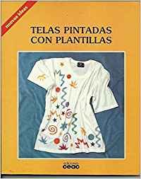 Telas pintadas con plantillas