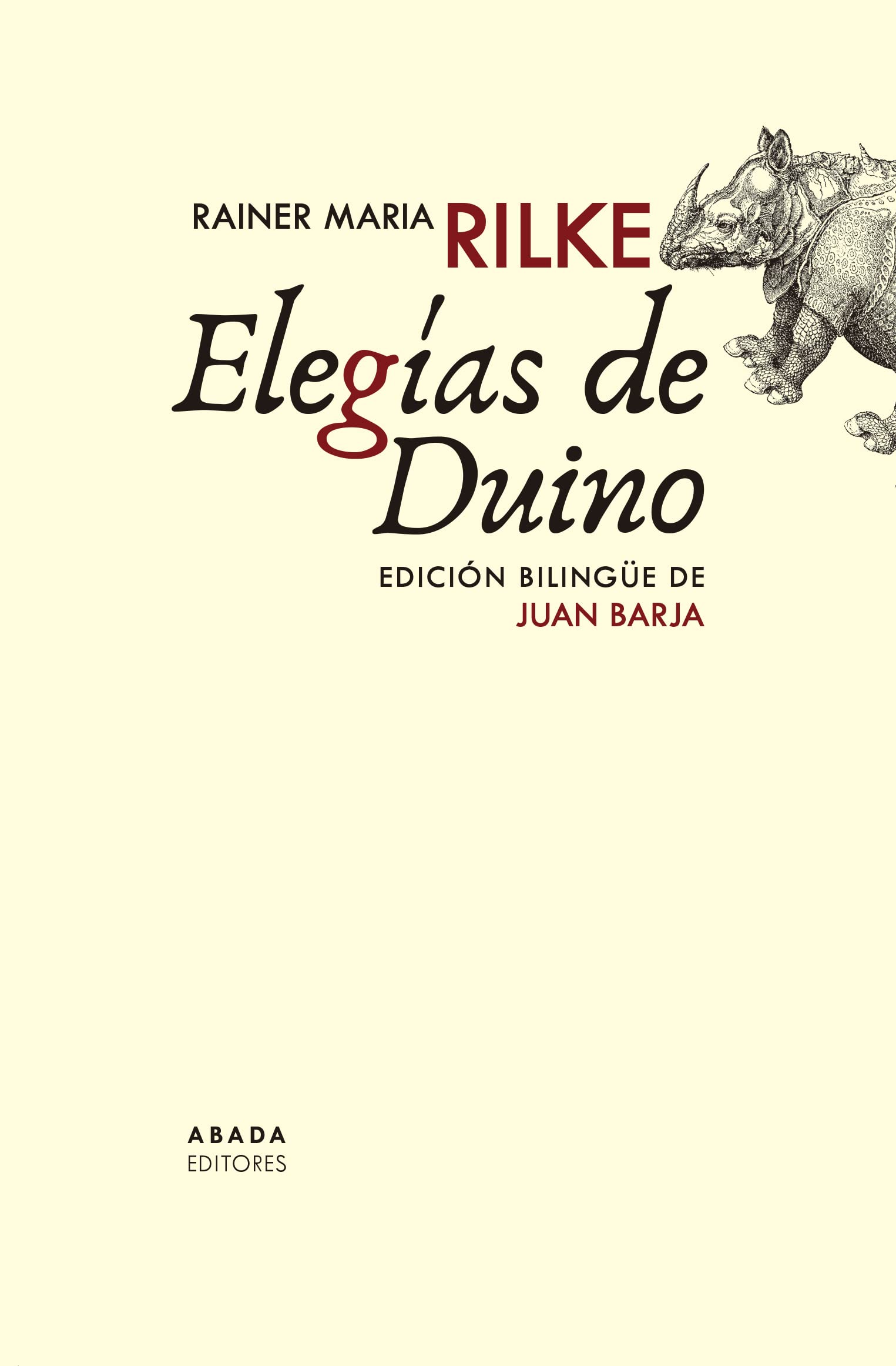 Elegías De Duino (Clásicos de la Literatura)