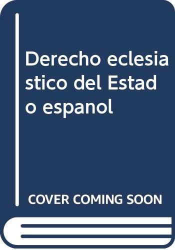Derecho eclesiástico del Estado español