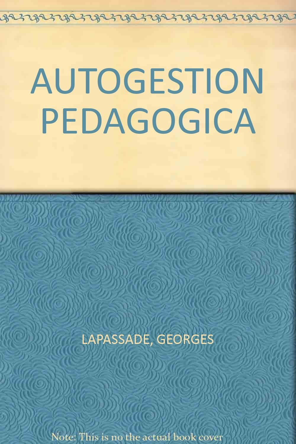 Autogestión pedagógica (SIN COLECCION)