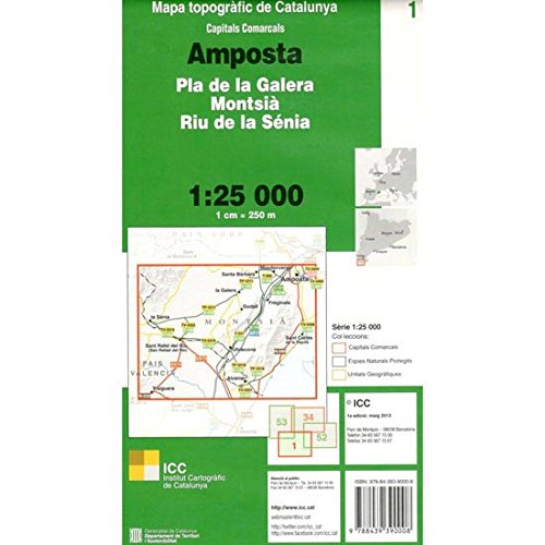 Mapa topogràfic de Catalunya 1:100 000 - 04 - Pla de Lleida (2a edició): Nueva edición: 4