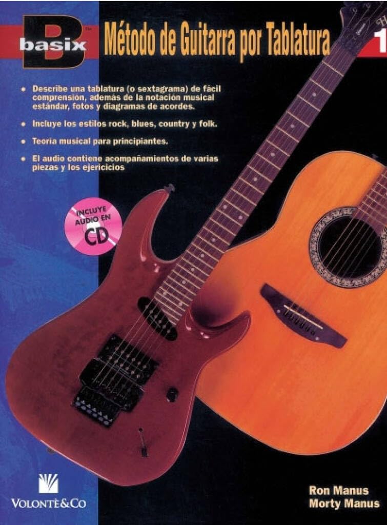 Método de guitarra por tablatura. Basix. Con CD-Audio (Vol. 1) (Didattica musicale)