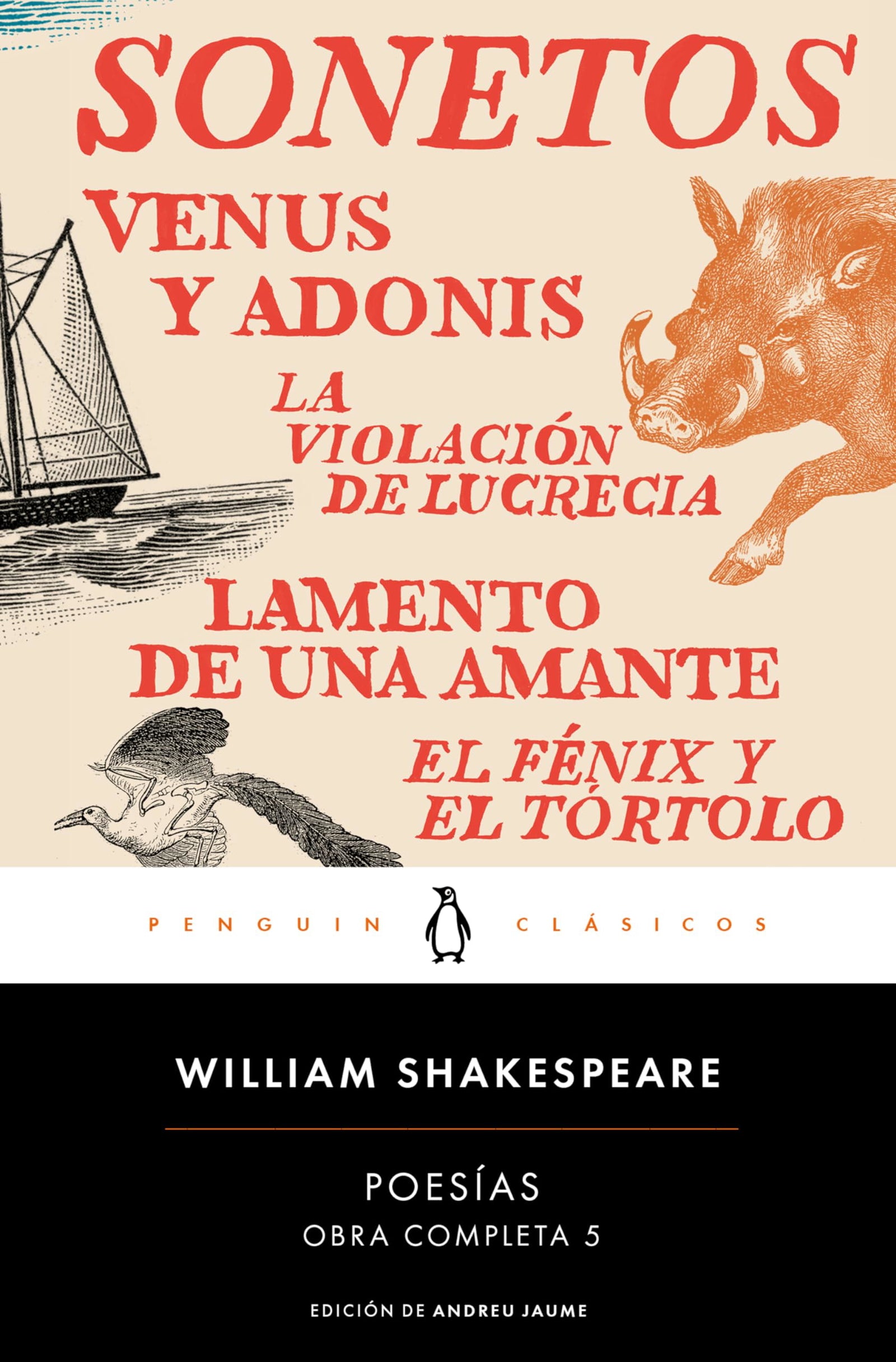 Poesías (Obra completa Shakespeare 5) (Penguin Clásicos)
