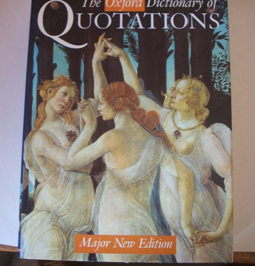 Dictionary of Quotations 5th Edition