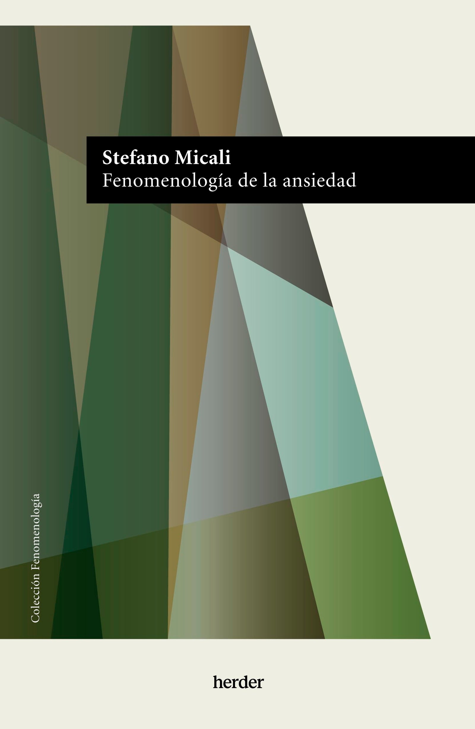 Fenomenología de la ansiedad (Colección Fenomenología)