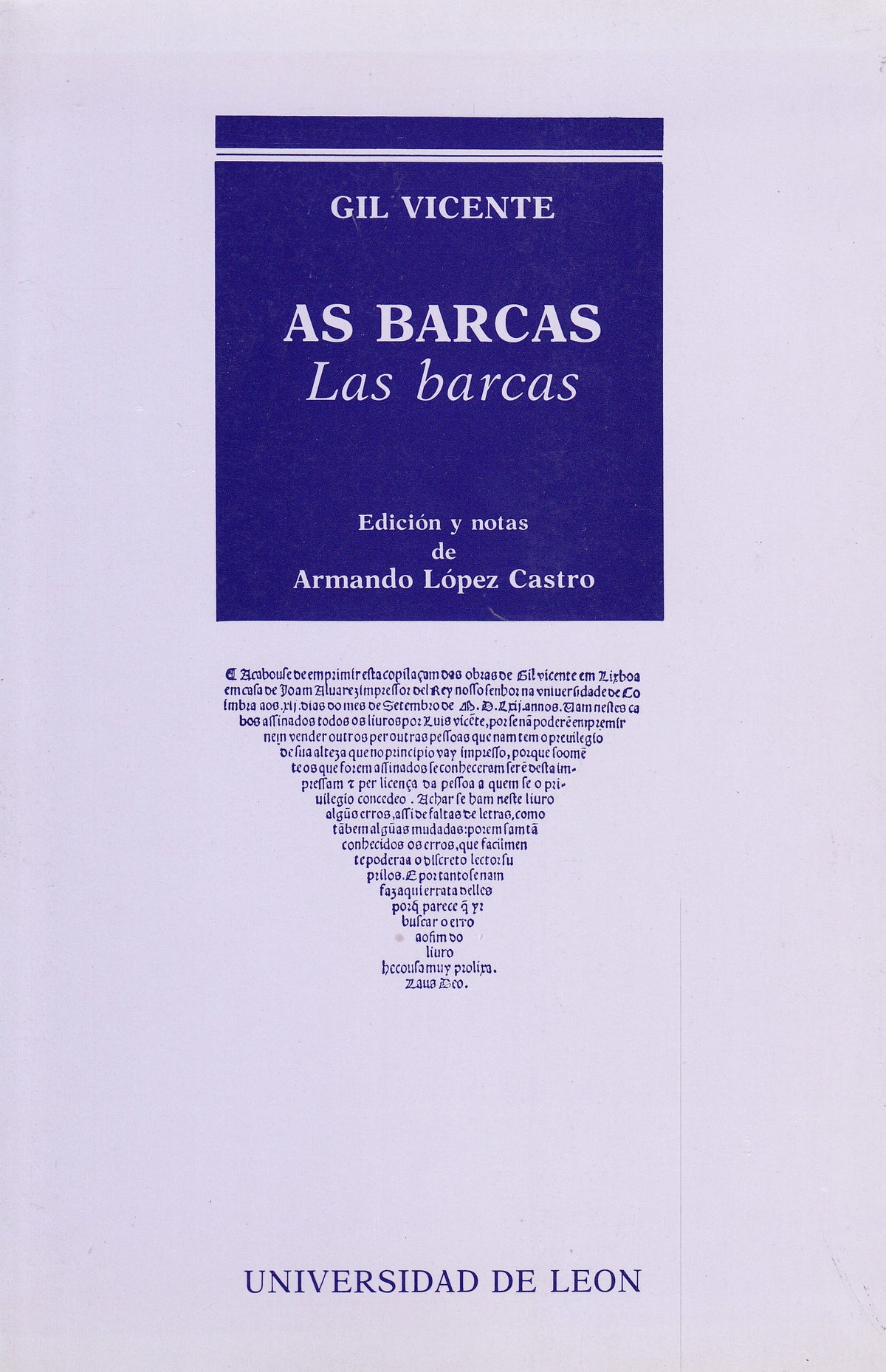 As barcas
