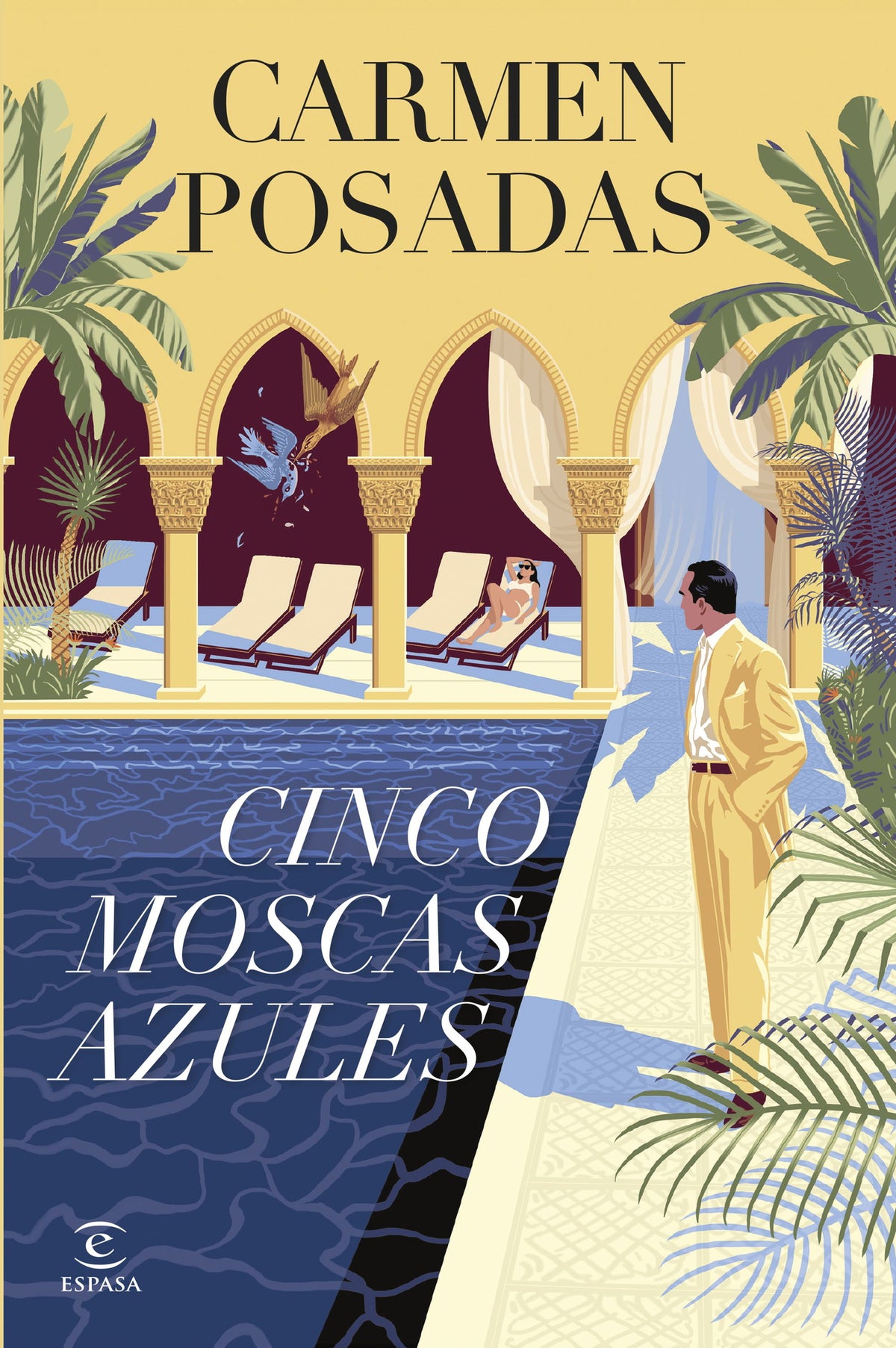 Cinco moscas azules