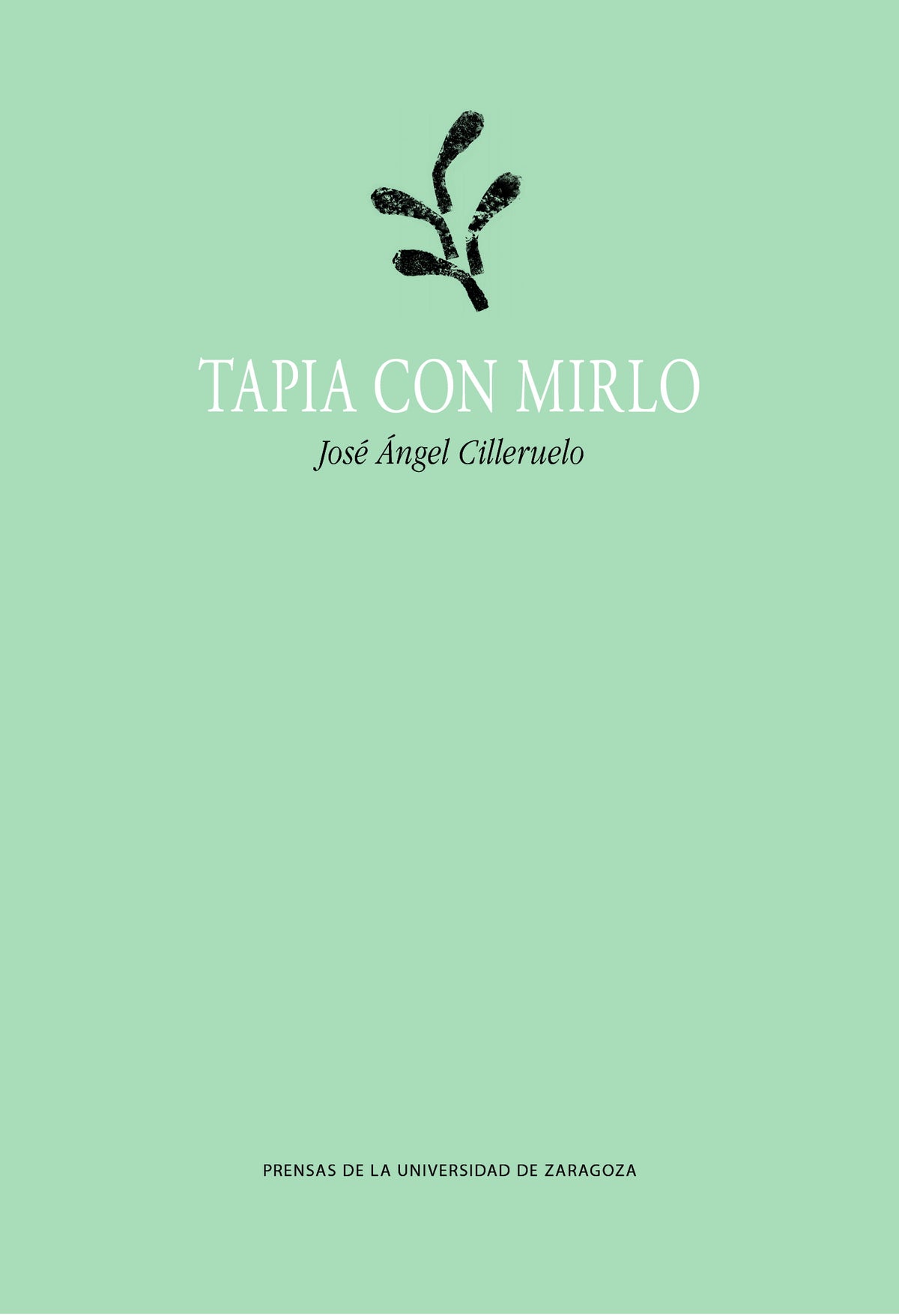 Tapia con mirlo