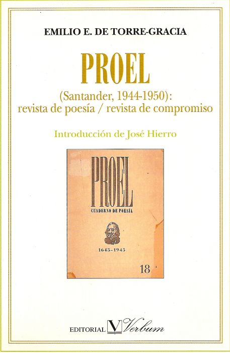 Proel (Santander, 1944-1950) revista de poesía, revista de compromiso