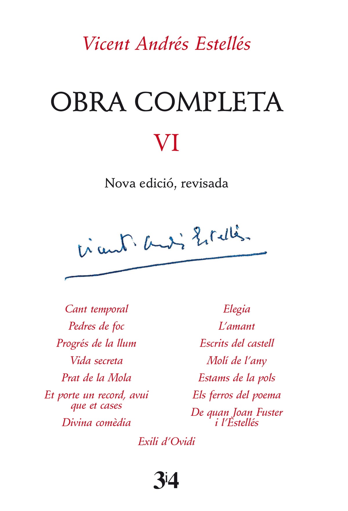Obra completa revisada, volum 6
