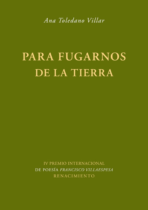 Para fugarnos de la Tierra