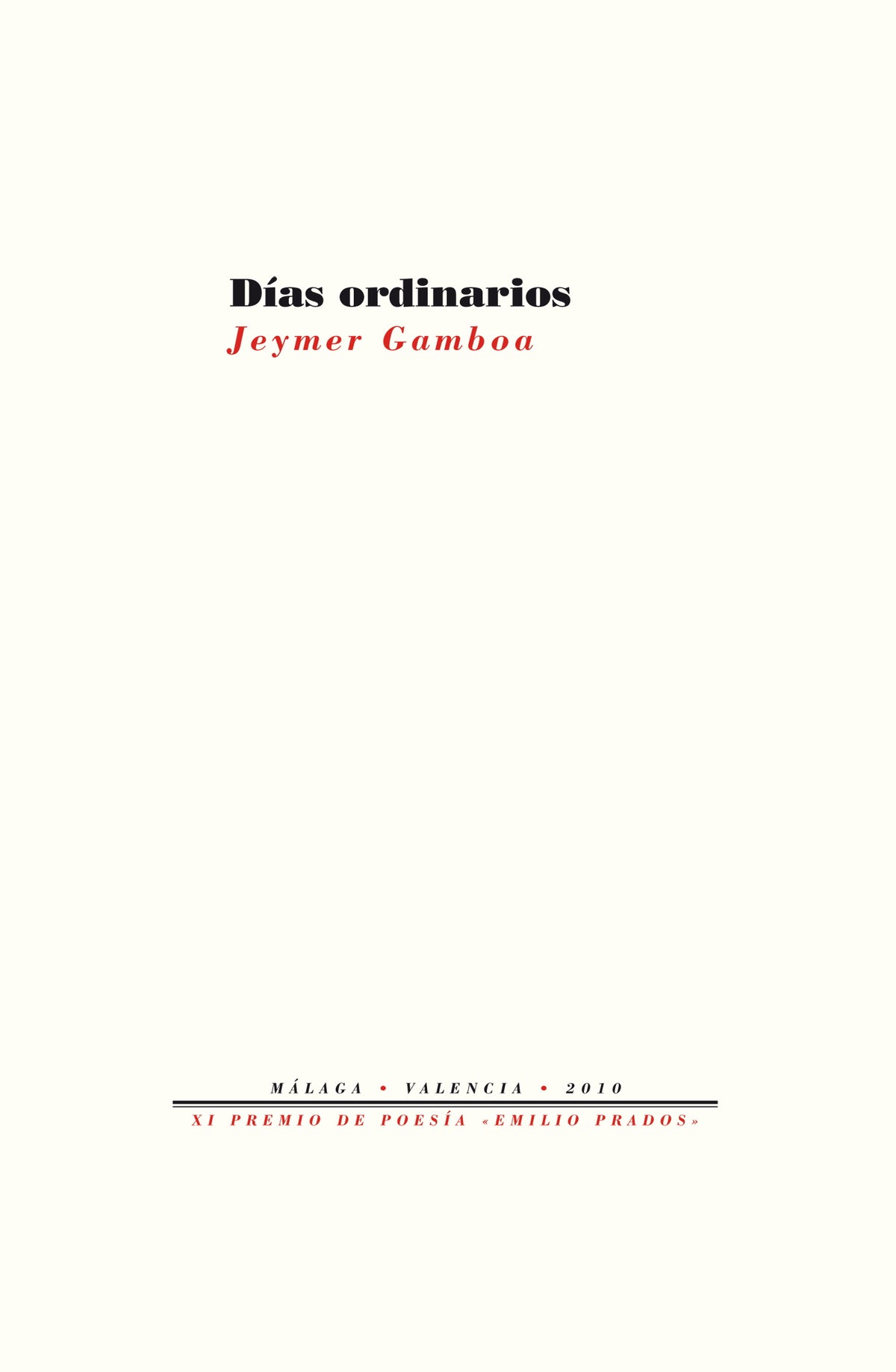 Días ordinarios